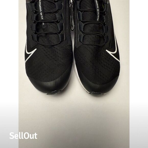 Nike Air Zoom Pegasus 38 FlyEase Running Shoes Black Size 12 unisex - Picture 2 of 8